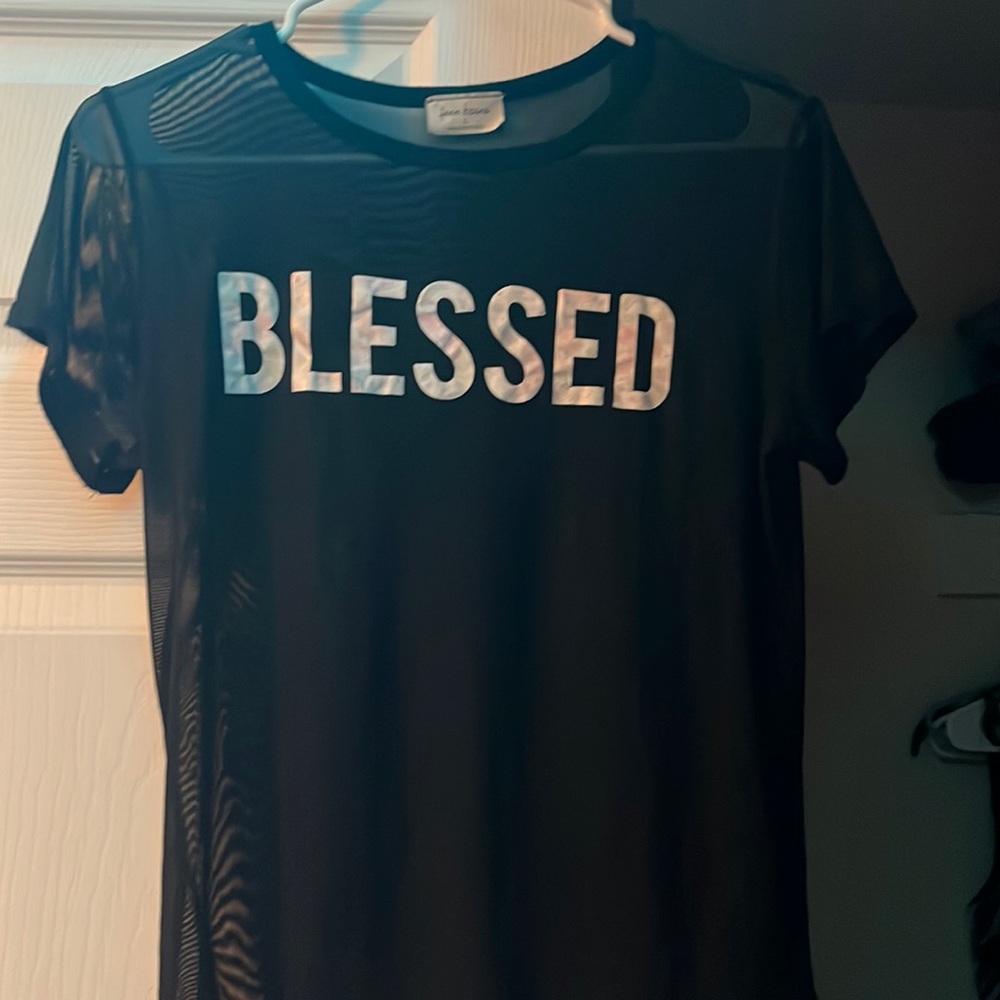 Mesh blessed shirt